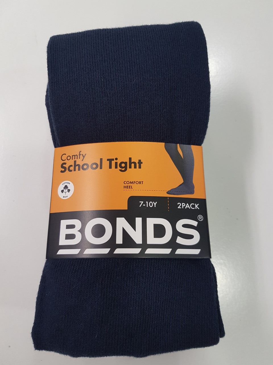 Tights - Two Pack Cotton Rich