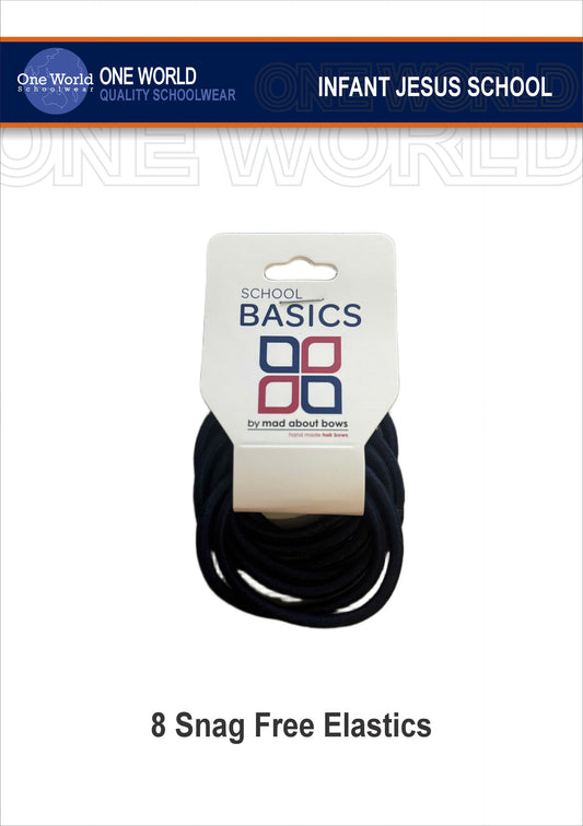 Hair Items - 8 Snag Free Elastics