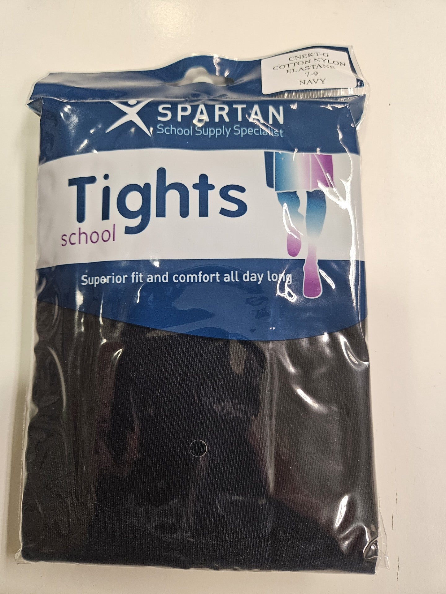 Tights -  Cotton Elastane Single Pack- Cotton Rich