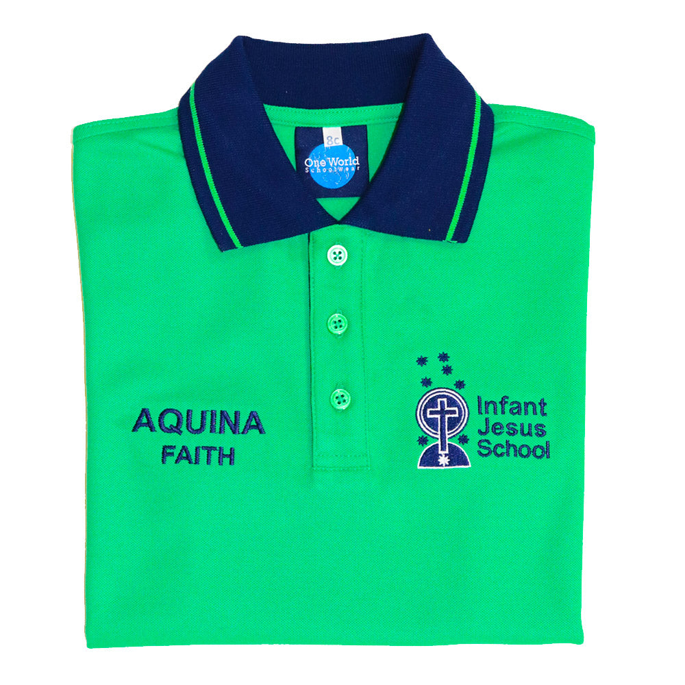 House Polos - Green - AQUINA